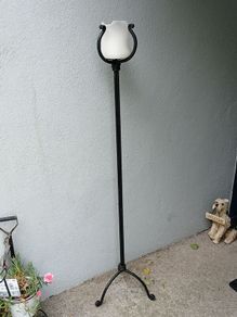 BARGAIN!!! Heavy Wrought Iron Candle Holder