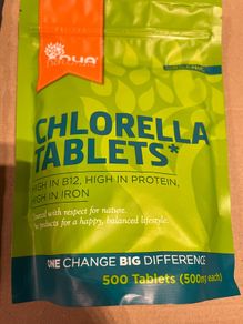 Organic Chlorella 500 Tablets 500 mg