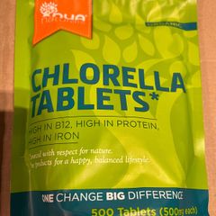 Organic Chlorella 500 Tablets 500 mg