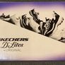 Skechers Women's D'Lites Black with Gold Trim Size UK 5 Eur 38 BNIB Image 7