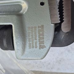 plumbers wrench aluminium