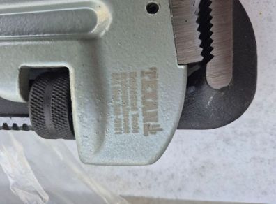 plumbers wrench aluminium