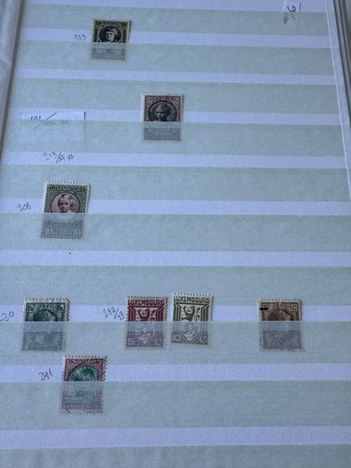 LUXEMBURG collection in 64 pages stamp album