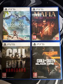PS5 Games - Horizon, Mafia, Call of Duty Black Ops 6, Vanguard