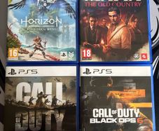 PS5 Games - Horizon, Mafia, Call of Duty Black Ops 6, Vanguard