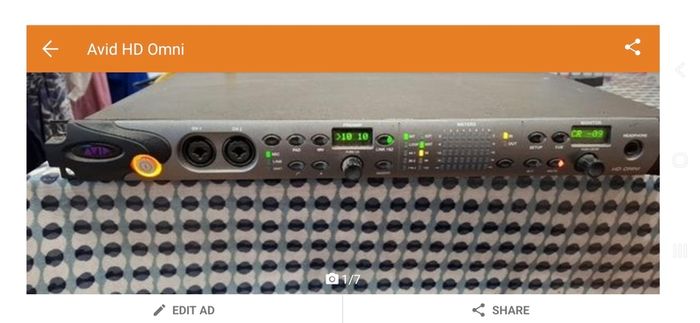 Avid HD Omni