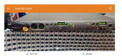 Avid HD Omni