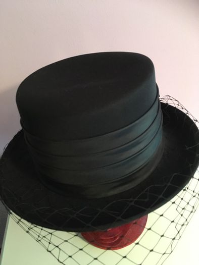 Vintage KANGOL Riding Dressage style HAT with veil