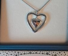 silver necklace brand new