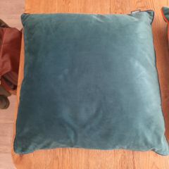 Large Teal Coloured Cushion