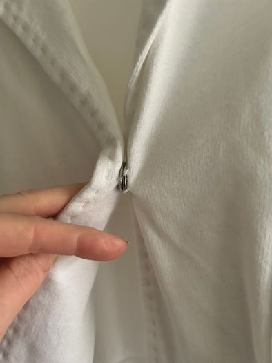 Jersey crystal pear detail blazer by EV4