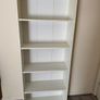 White 5-Shelf Bookcase / Shelving Unit Image 2