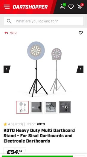 dartboard stand