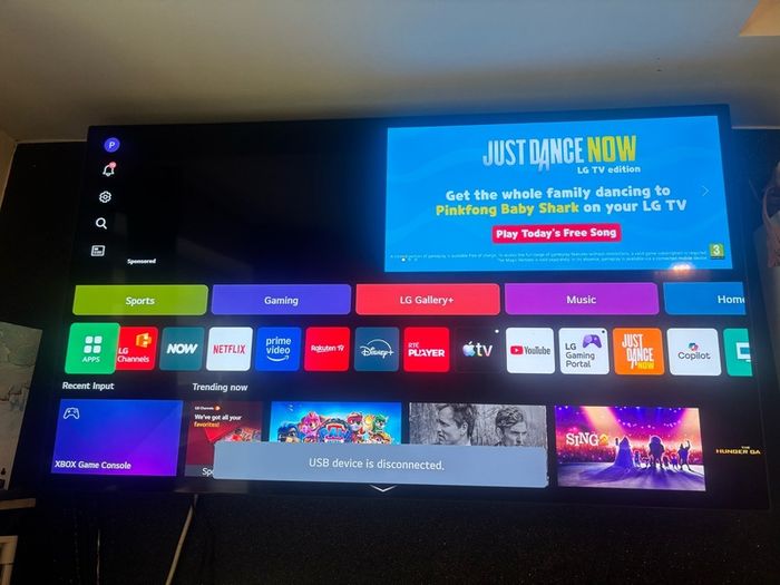 LG Oled 55Inch TV 120Hz B1 VRR with remote