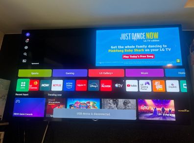 LG Oled 55Inch TV 120Hz B1 VRR with remote