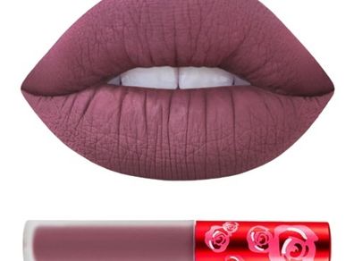 lime crime matte liquid lipstick in Gigi