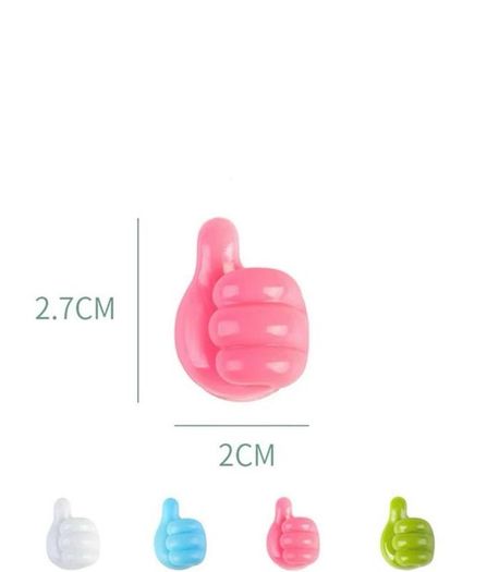 New Creative Thumb Hook, Cable Organizer - 4 Pieces