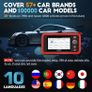 2026 Launch CRP123X v3.0 is the 4-System Diagnostic Code Reader For Engine, ABS, Airbags and Automatic Transmission. Has 7 Service Functions: Oil Reset, SAS Reset, Elec. Throttle Adaptation, ABS Bleeding, BMS Reset, DPF Regen.for cars and vans Image 6