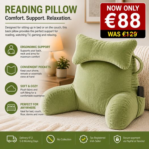 Pillow with Arm Support