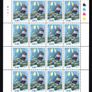 2001 Ireland Sailing (Ruffian, Howth, Sports boat & The Glen) Stamp Sheetlet Plate 1A1A1A1A Mint Never Hinged (MNH). Image 3