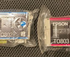 EPSON T080 series ink cartridges
