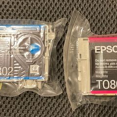 EPSON T080 series ink cartridges