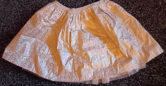 Girls Gold Foil Skirts (8-10yrs)