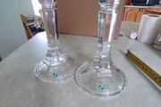 Set Of 2 Killarney Crystal Candle Holder.