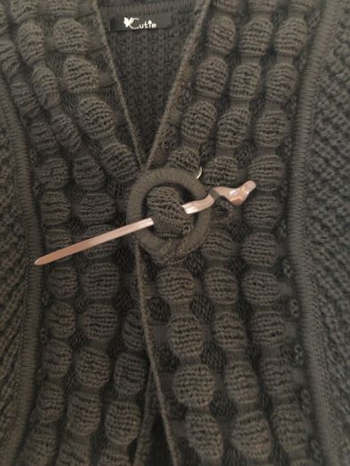 Charcoal grey cardigan