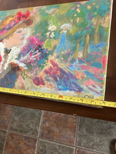 Beautiful Pastel Coloured Oil painting