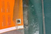 Front left glass w212 Mercedes e220  DOT39 AS2 M35 E 43R  ESG WD 50 E000189