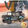 1:12 Scale All-Terrain Remote Control Car, 4WD RC Cars with 2.4 GHz, RC Climbing Truck, IPX4 Waterproof Off-Road Vehicle with Two Rechargeable Batteries, for Kids Teens Adults Image 7