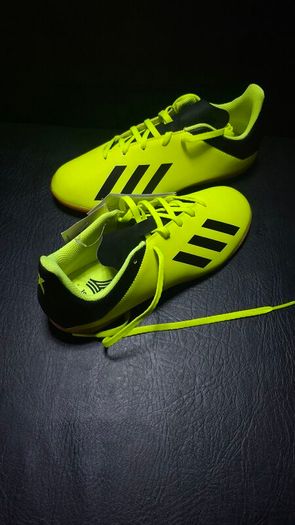 Adidas X Tango 18.4 J Youth Kids Soccer Cleats Size 5 Solar Yellow/Black DB2433