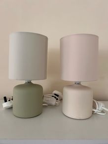 Lamp Bedside Table Set of 2