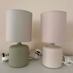 Lamp Bedside Table Set of 2