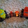 Blaze Cars x4 With Fun Track/Ramps Image 4