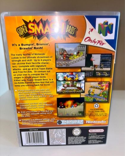 Custom Nintendo 64 Game Cases