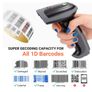 Tera Pro Series Extreme Performance Barcode Scanner 1D Wireless Laser, 2.4G Wireless & Bluetooth Fast & USB Wired & Precise Scanning for Ultra Long Barcodes Plug and Play, L0013B-OG Image 2