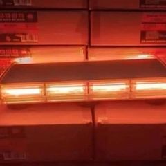 Snap-Mac Amber Beacon Light - 12V/24V
