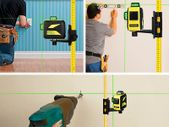 4mm FIRECORE Laser Extend Telescoping Pole Ceiling Leveling Rod With 1/4