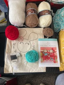 Wee Woolly Wonders Monkey Kit