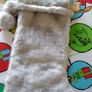Luxury Faux Fur Christmas Stocking Image 5