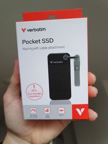 Verbatim Pocket SSD, 1TB, NEW