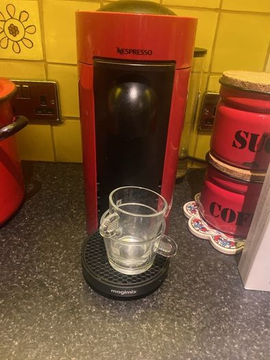Nespresso machine