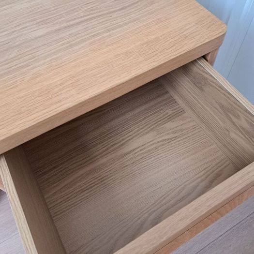 Meadows and Byrne rattan side table -- as new