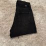 Zara black denim shorts (34 Image 2