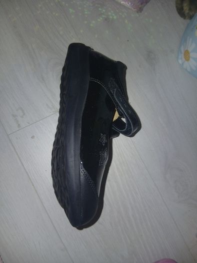 New School shoes size 13 Black patent