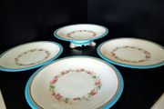 Antique Royal Worcester Victorian Dessert Set 19th Century