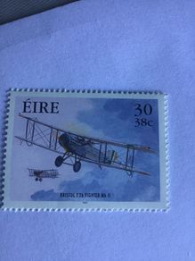 Irish stamp Aviation - Aer Corps Bristol F2b Fighter