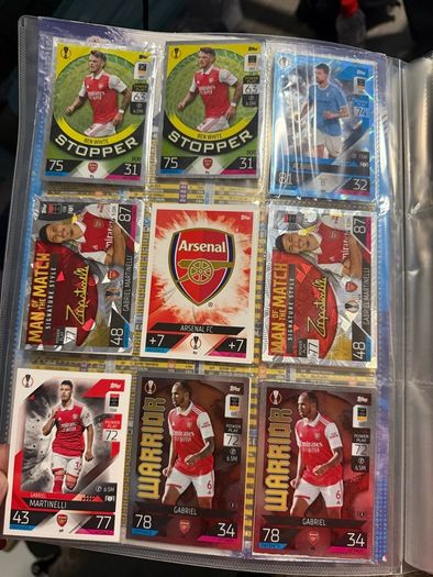 football cards + binders (offers Welcome )